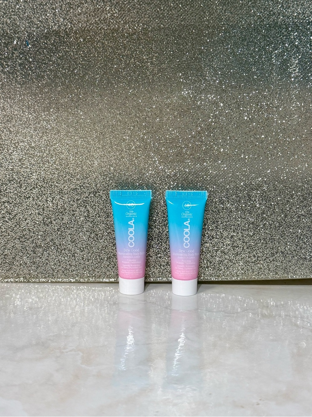 5 for $25 item 🌺 Mini Travel Size Coola Dew Good Illuminating Body Melt x2